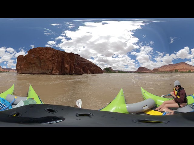 River Raft Utah in Virtual Reality - Moab Daily, 2019-05-18, Rapid 1