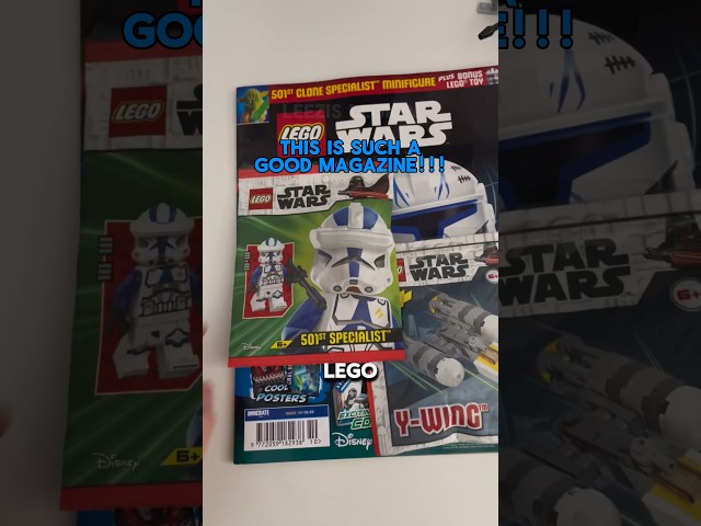 Speed review of Lego Star Wars magazine 110 #lego #starwars