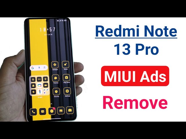 How to disable ads in redmi note 13 pro | mi Xiaomi remove MIUI ads
