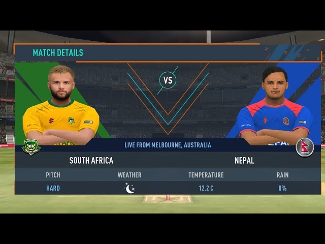 south Africa Vs Nepal T20I World Cup Cricket #live