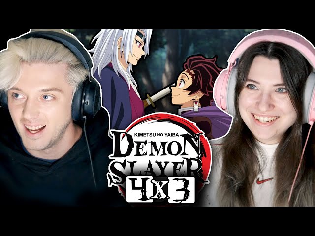 Demon Slayer 4x3: "Fully Recovered Tanjiro Joins the Hashira Training!!" // Reaction and Discussion
