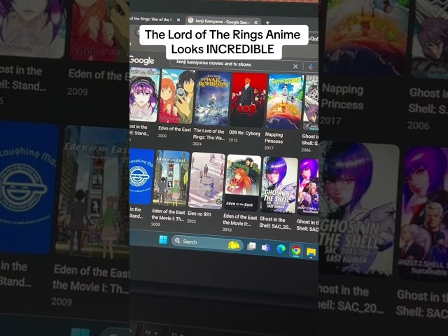 The Lord of the Rings Anime Looks INSANE
