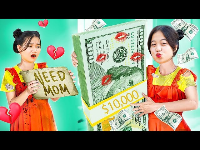 Mom!... I Don't Want To Be Famous! - Poor, Unpopular Girl Vs Famous Rich Girl