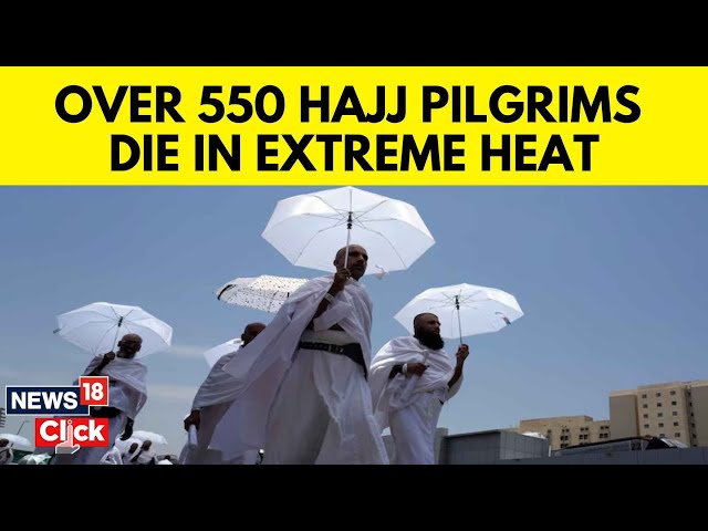 Hajj 2024 News Updates | Extreme Heat Kills At Least 550, Mostly Egyptian Pilgrims | G18V | News18