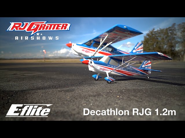 E-flite® Decathlon RJG 1.2m - Kunstflugtrainer - Airshow Pilot RJ Gritter (RJG)