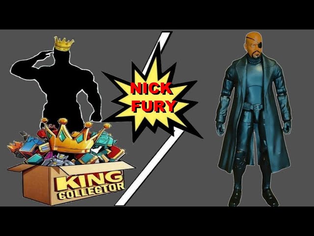 Custom Nick Fury Marvel Legends Ultimate Universe MCU Samuel Jackson Movie Figure Quick Look Review