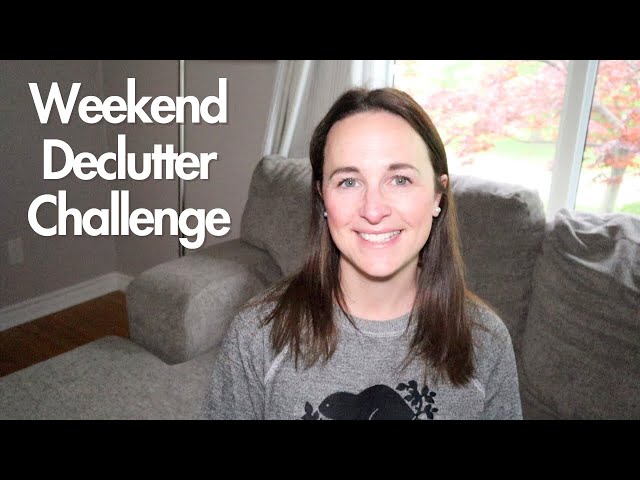Weekend Declutter Challenge: Declutter 30 Items FAST & EASY ❤️✨