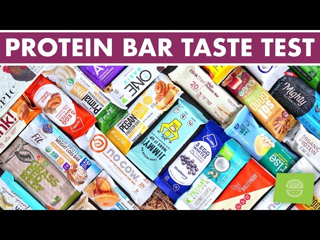 Healthy Protein Bar Review & Taste Test! | BEST Protein Bars 2019