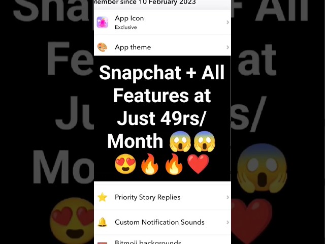 Snapchat plus All Features @just 49rs/month #snap #snapchat #snapseed #snapseedediting #socialmedia
