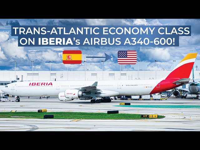TRIPREPORT | Iberia (ECONOY) | Airbus A340-600 | Madrid - New York JFK