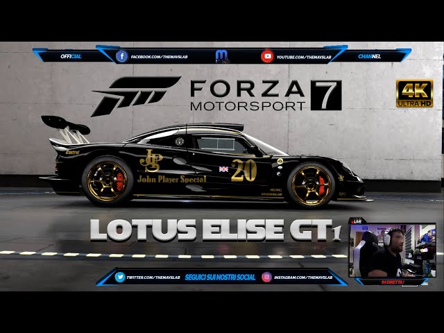 Forza Motorsport 7 Gameplay - Lotus Elise GT1