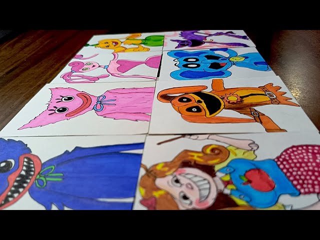 Drawing All characters of poppy play time || poppy play time all characters drawing ||
