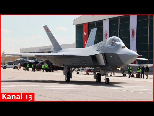 Turkish stealth fighter jet KAAN makes maiden flight