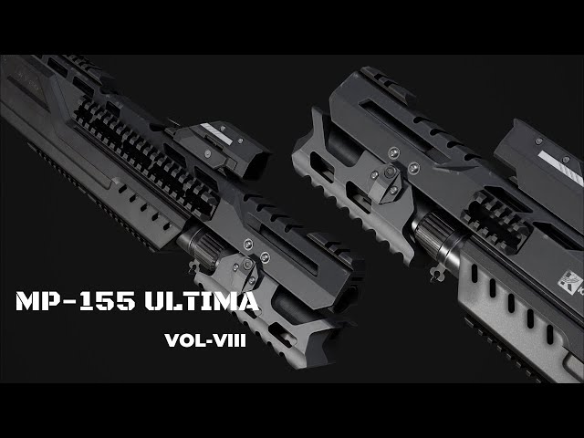 Weapon: MP 155 Ultima | Texturing | Vol VIII
