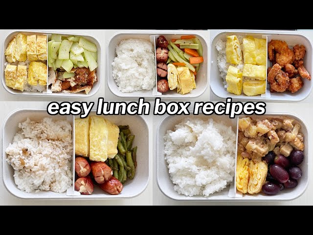 Filipino lunchbox for work & school 🌸 | Living Alone in the Philippines