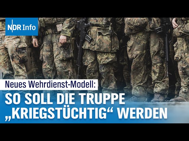 Neues Wehrdienst-Modell: So will Boris Pistorius die Personallücken der Bundeswehr schließen | NDR I
