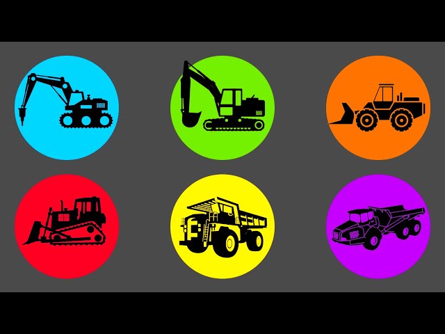 Mining Heavy Equipment: Excavator, Dump Truck, Bulldozer, etc. #53