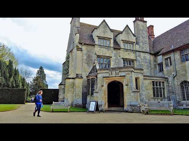 Walking around Anglesey Abbey in Cambridgeshire, a Jacobean-style house with a spectacular garden