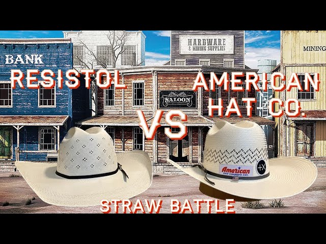 American hat co vs  Resistol straw