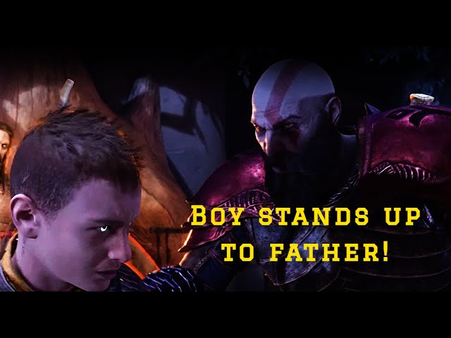 BOY Faces Father - God of War Ragnarok