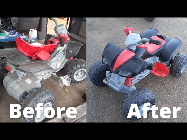 Restoration of a children's electric ATV