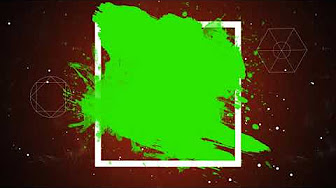Green screen frame