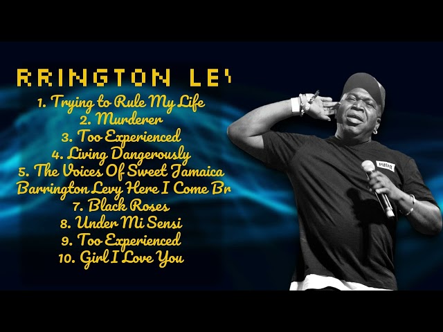 Barrington Levy-Standout tracks of 2024-Greatest Hits Lineup-Engaging