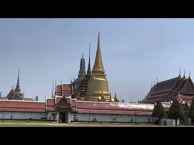#Bangkok Wat Phra Si Rattana Satsadaram | Wat Phra Kaew & The Grand Palace | before enter.