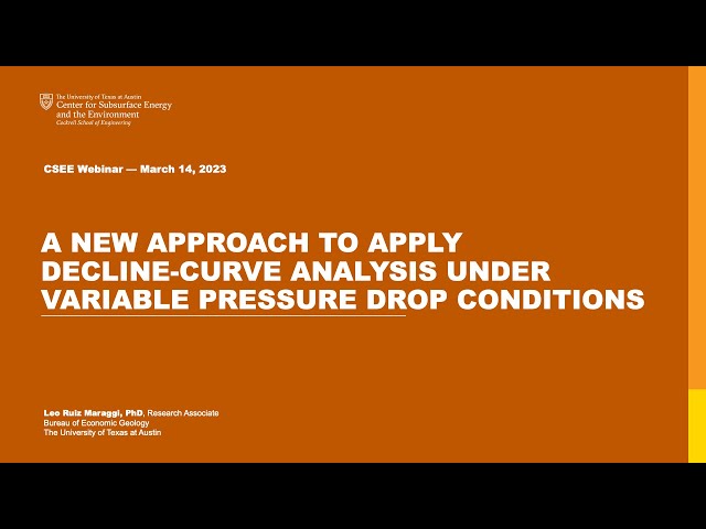 March 2023: A New Approach to Apply Decline-Curve Analysis Under Variable Pressure Drop Conditions
