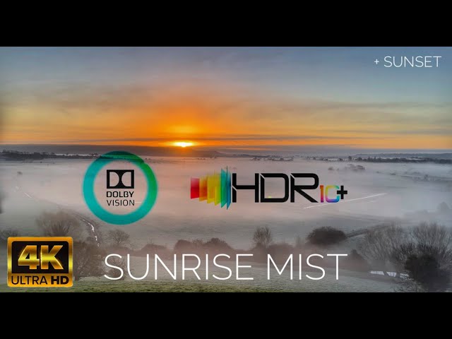 Sunrise mist | dolby vision hdr10+ 4k