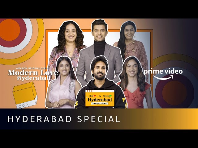 Red Flag Or Green Flag? Ft. Modern Love Hyderabad Cast | Amazon Prime Video #shorts