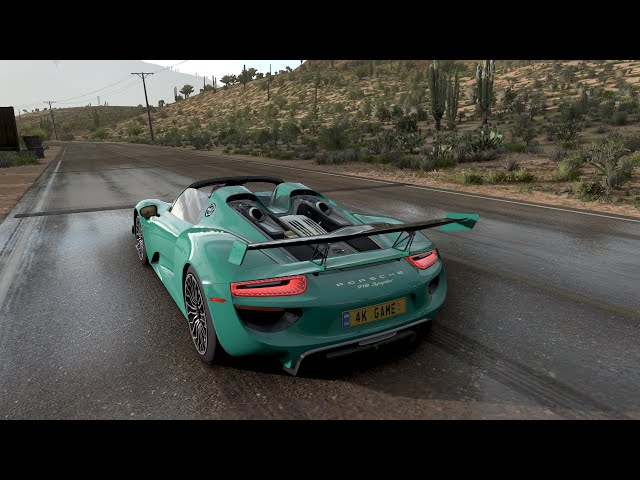447 Km/h with Porsche 918 Spyder - Forza Horizon 5 I Ultra Realistic Graphics I 4K Game - Xbox One X
