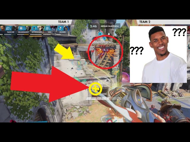 I Can't Believe Enemy Mercy Tried THIS | Mercy Gameplay | Overwatch 1