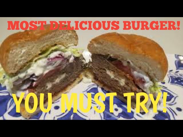 I have never eaten a hamburger so delicious! You must try!!!