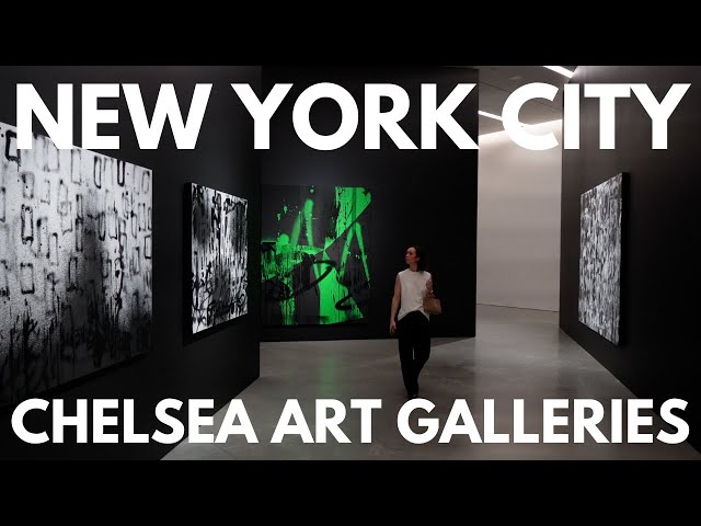 New York City: Art exhibits in Chelsea, featuring abstract art, sculpture and more...