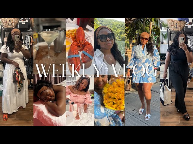 NYC Vlog | Celebrating my Birthday  | Spa Day /Couples Massage | Designer gifts | Juneteenth BBQ NYC