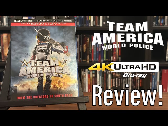 Team America: World Police (2004) 4K UHD Blu-ray Review!