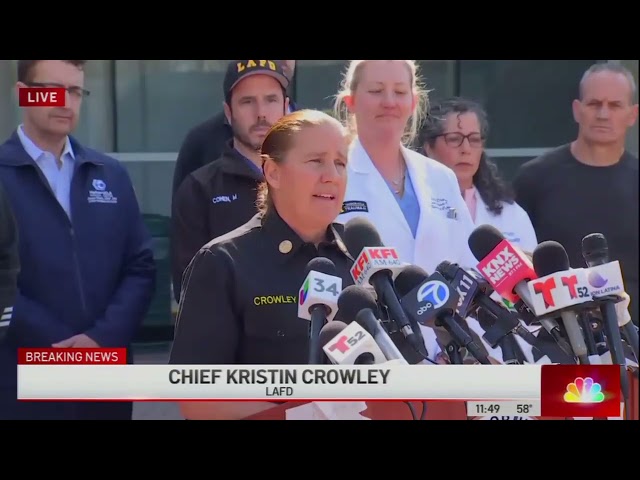Wilmington Explosion - Press Conference from Harbor-UCLA Medical Center | February 15, 2024.