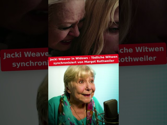 Margot Rothweiler synchronisiert Jacki Weaver in "Widows - Tödliche Witwen"