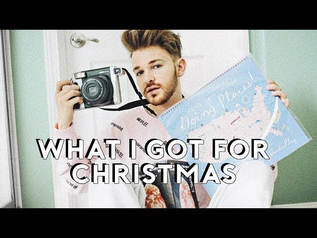 WHAT I GOT FOR CHRISTMAS 2017 // Imdrewscott