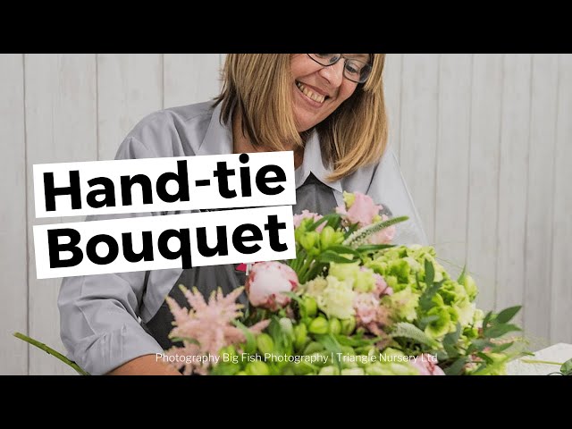 How to Make a Gift Bouquet with Hydrangea and Peonies