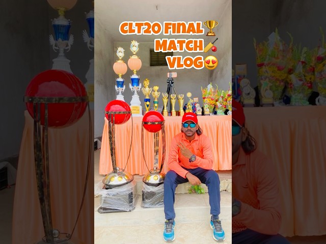 Final Match Day🏏😍 #shorts #vlog #minivlog #cricketwithmahesh #ipl2024 #trending #ipl #viral #jsr