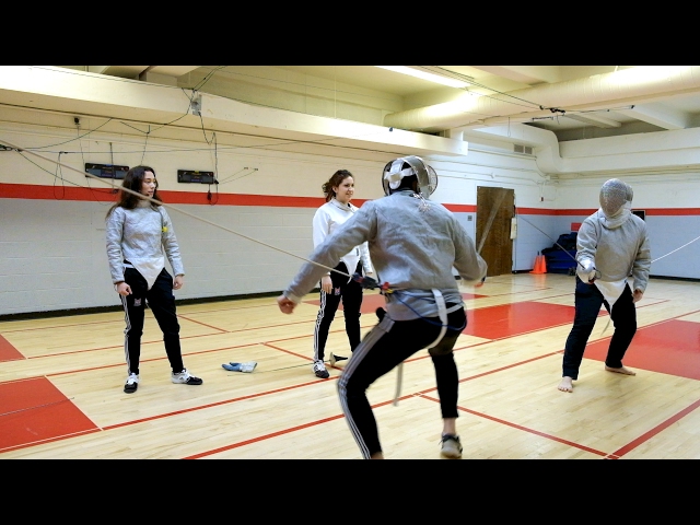 In Competition With: Fencing