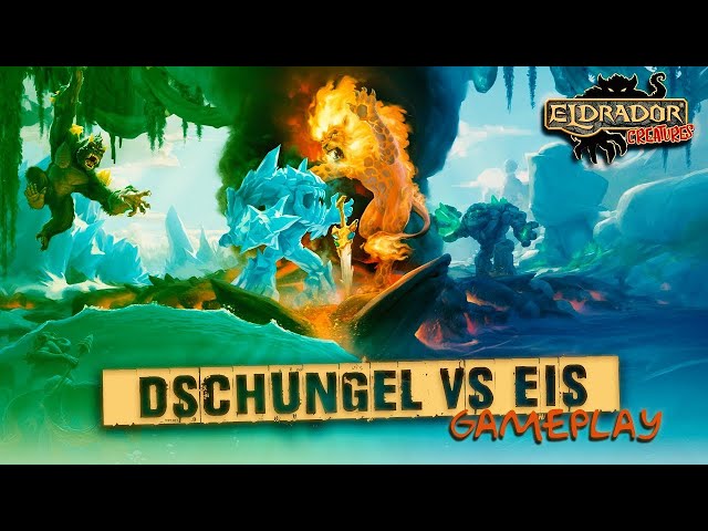 Eldrador Creatures - Play Station 4 #Gameplay - JUNGLE vs ICE - Seventh Map Jungle World