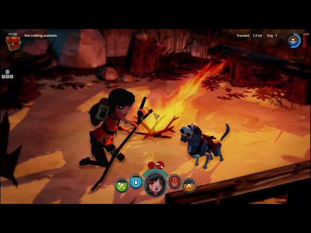 The Flame in the Flood, a first impression