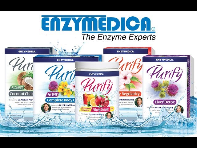 Purify by Enzymedica - A Whole-Body Approach to Natural Cleansing and Detoxification