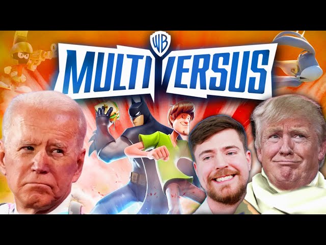 Presidents Play MultiVersus and Won a Mrbeast Tournament