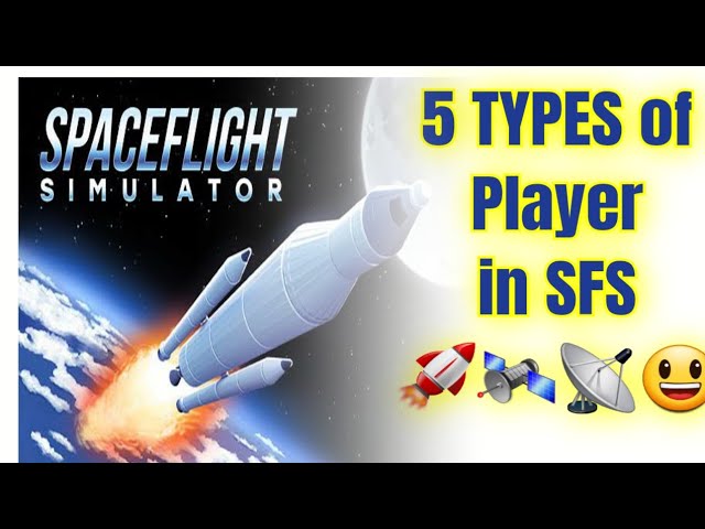 5 Type of Players in #spaceflightsimulator | #gaming #space #shorts #gameplay #games #science 😃