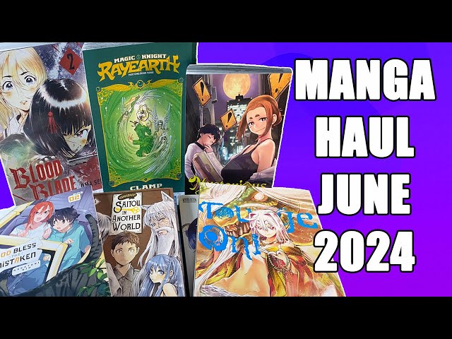 MANGA HAUL FOR JUNE 2024! 📚
