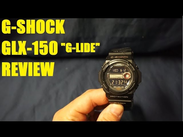 G Shock GLX 150 G-Lide review: 7 years later